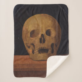 Cobertor Sherpa Crânio humano (por Mariotto Albertinelli)