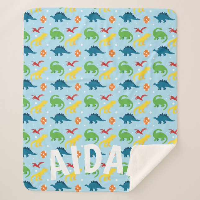 Cobertor Sherpa Crianças Diversas Vermelhas Amarelo Verde Azul She (Frente)