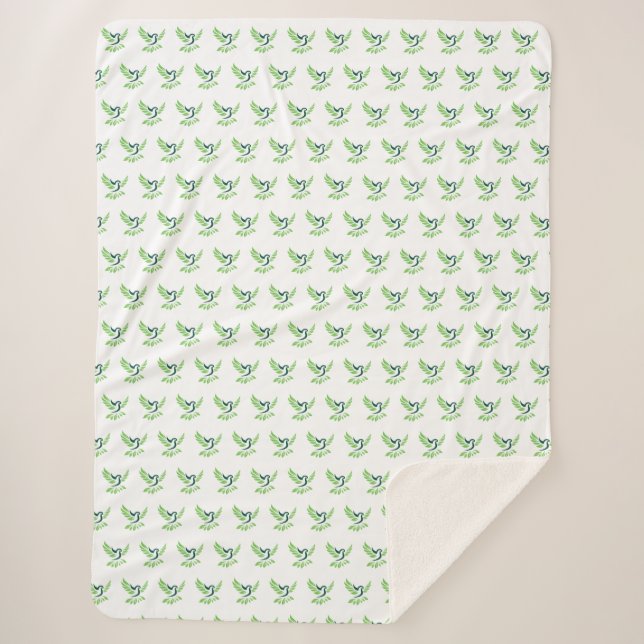 Cobertor Sherpa Custom Cozy Sherpa Blanket (Frente)