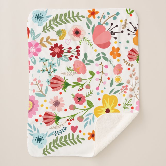 Cobertor Sherpa Custom Cozy Sherpa Blanket (Frente)