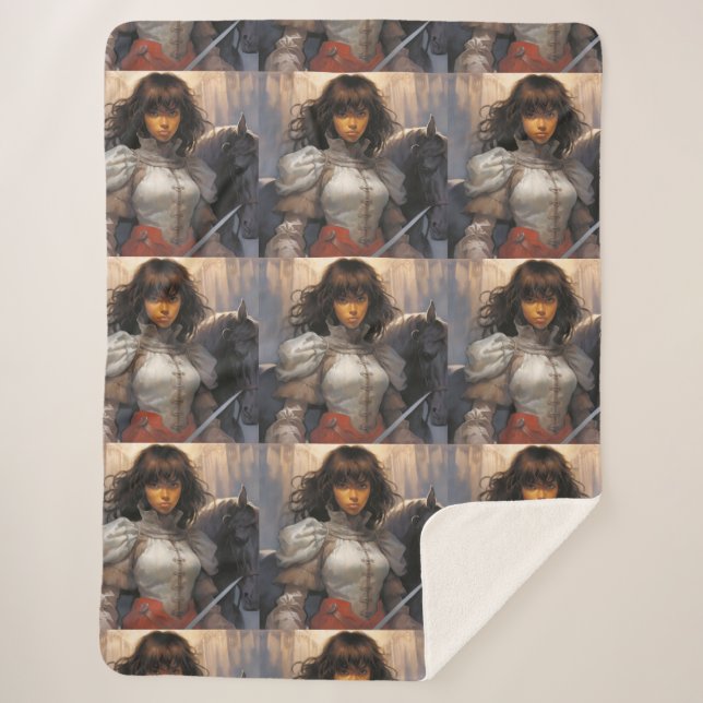 Cobertor Sherpa Cute Cartoon Sherpa Blanket (Frente)