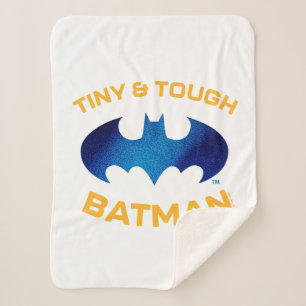 Cobertor Sherpa Cuter Than Cute Tiny & Tough Batman