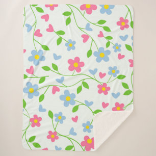 Cobertor Sherpa Daisies