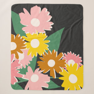Cobertor Sherpa Daisy Delight