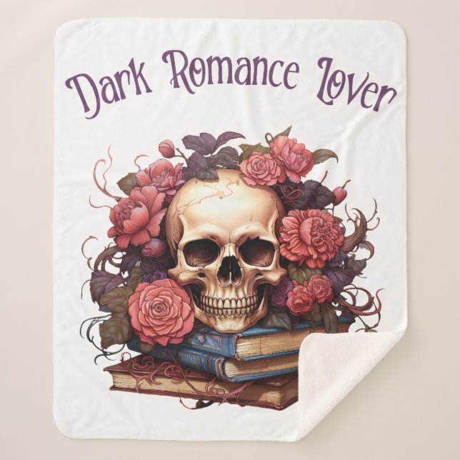 Cobertor Sherpa Dark Romance Lover (Frente)