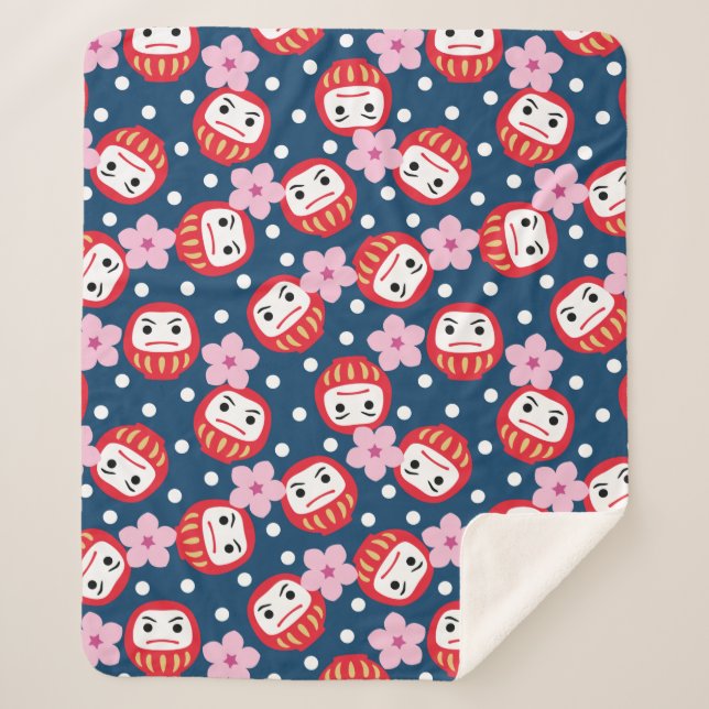 Cobertor Sherpa Daruma (Frente)