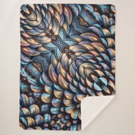 Cobertor Sherpa Dazzling Scales