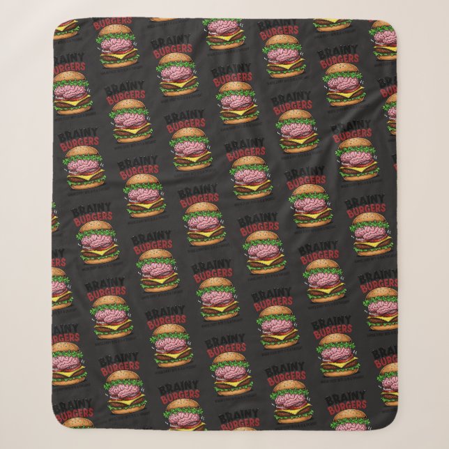 Cobertor Sherpa de Burgers Inteligentes (Frente)