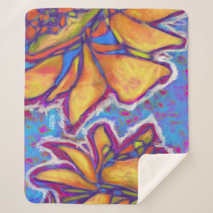 Cobertor Sherpa De "cobertura de Sherpa do dobro Sun"