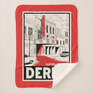 Cobertor Sherpa Derry Capitol Theater