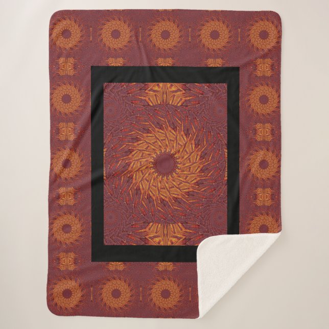 Cobertor Sherpa Desert Sunshine 112 (Frente)