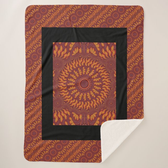 Cobertor Sherpa Desert Sunshine 176 (Frente)