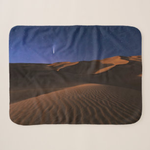 Cobertor Sherpa Desertos Galáxia de Areia Duna
