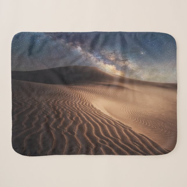 Cobertor Sherpa Desertos | Ordos City Mongólia China (Frente (Horizontal))