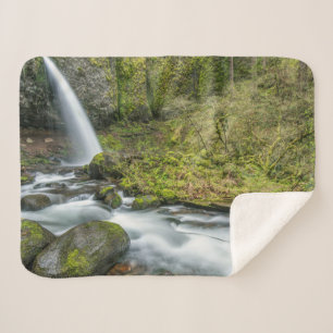 Cobertor Sherpa Desfiladeiro do rio Columbia, Ponytail Falls
