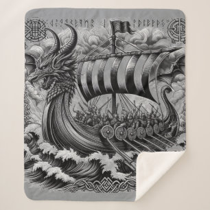 Cobertor Sherpa Design de Viking