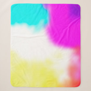Cobertor Sherpa design digital blur de textura de fundo
