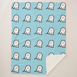 Cobertor Sherpa Dia das Bruxas Fantasmas