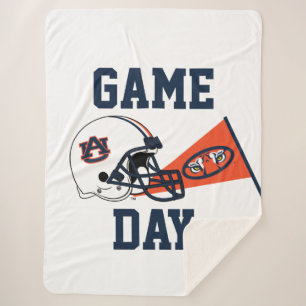 Cobertor Sherpa Dia de Jogo da Universidade de Auburn