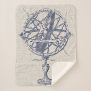Cobertor Sherpa Diagrama da esfera Armillary