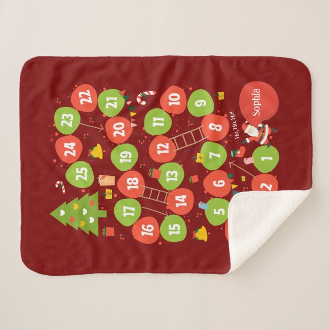 Cobertor Sherpa Diapositivos e Escadas de Jogo de Oferta em Aberto (Frente (Horizontal))