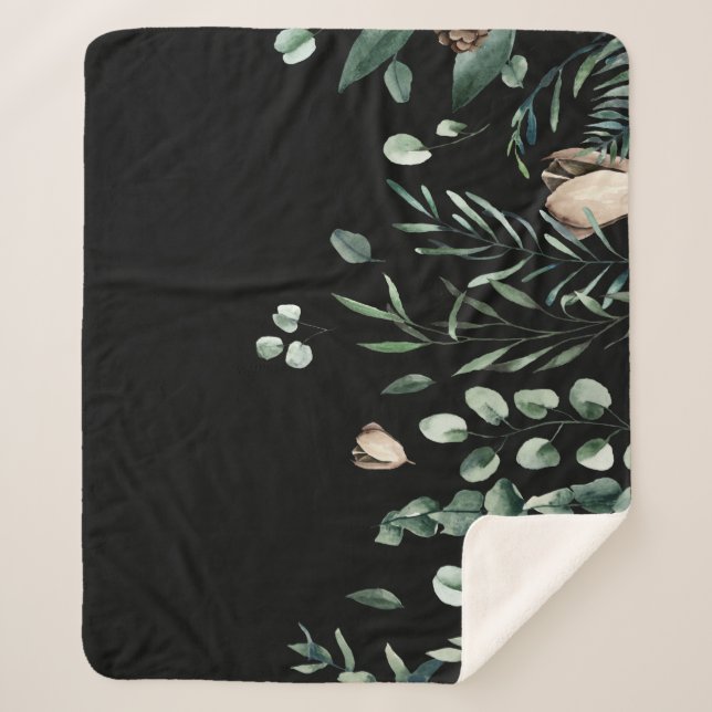 Cobertor Sherpa Dias de inverno (Frente)