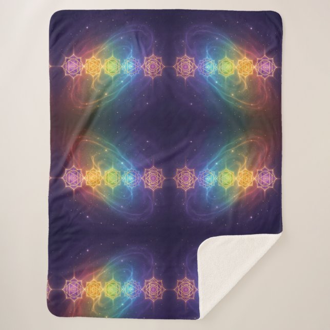 Cobertor Sherpa Die 7 Chakren´11 (Frente)