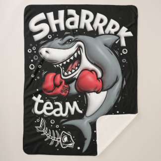 Cobertor Sherpa Diseño Sharrrk Team