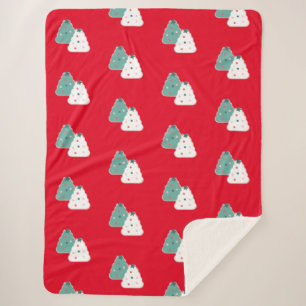 Cobertor Sherpa Doces de Natal Sprinkles Treatores