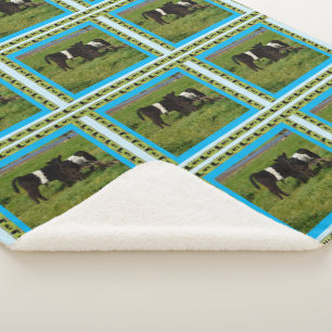 Cobertor Sherpa Dois Vitelos Cinturados,