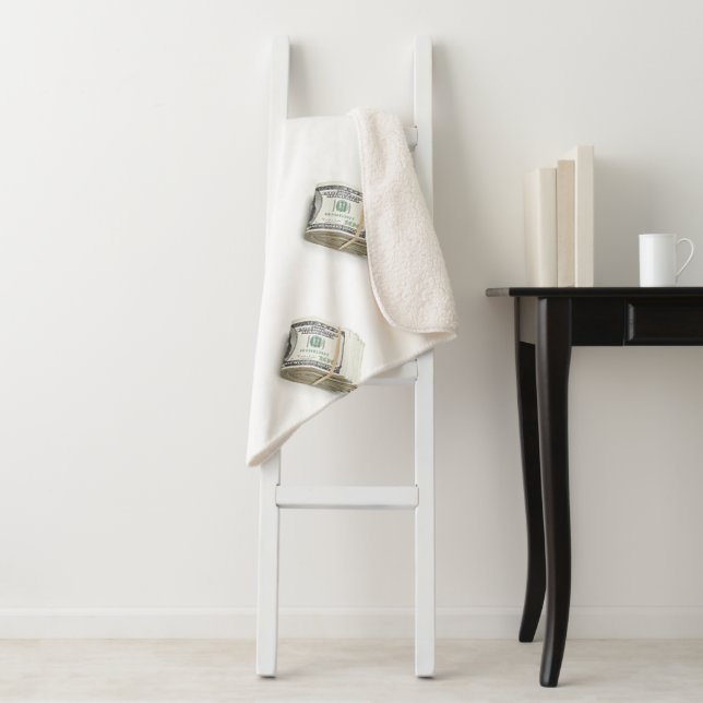 Cobertor Sherpa Dollars (In Situ)