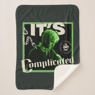 Cobertor Sherpa Draco Malfoy - "É complicado"