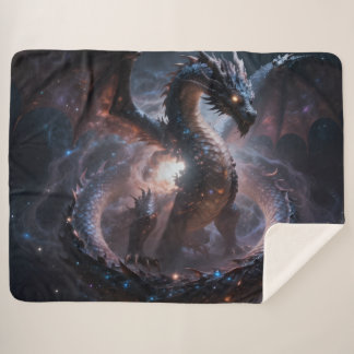 Cobertor Sherpa Dragon World – The Realm of Fire and Magic