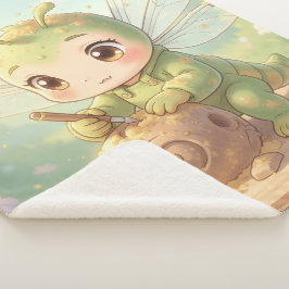 Cobertor Sherpa Dragonfly – Star Nectar of the Silent Night.1