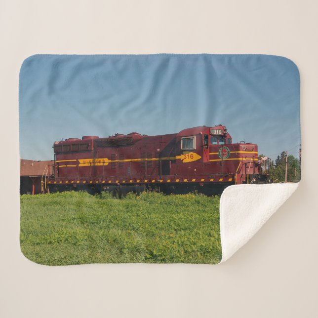 Cobertor Sherpa Duluth Mesabi Iron Range Eng 316 sherpa Blanket (Frente (Horizontal))
