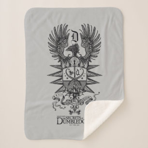 Cobertor Sherpa Dumbledore's Crest