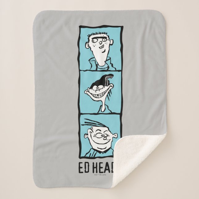 Cobertor Sherpa Ed, Edd, n Eddy - Ed Head (Frente)