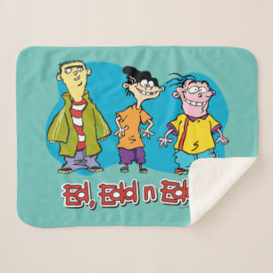 Cobertor Sherpa Ed, Edd, n Eddy Smiling
