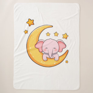 Cobertor Sherpa Elefante bebê