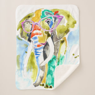 Cobertor Sherpa Elefante de Calças Inteligente