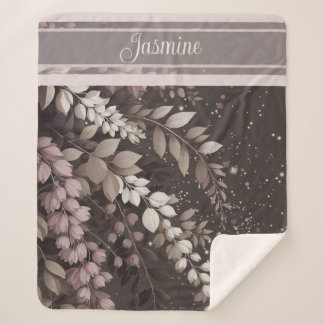 Cobertor Sherpa Elegante Laburnum Cascade