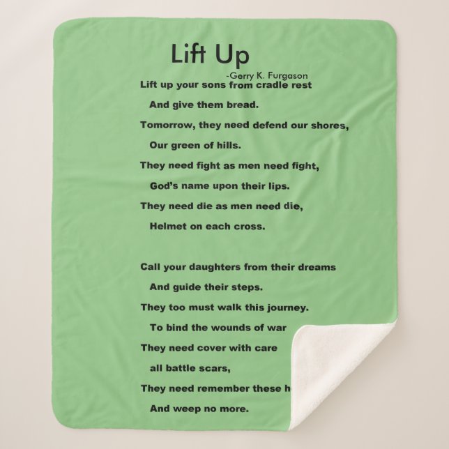 COBERTOR SHERPA ELEVAR (Frente)