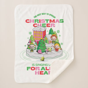 Cobertor Sherpa Elf o Filme A melhor maneira de espalhar o Natal