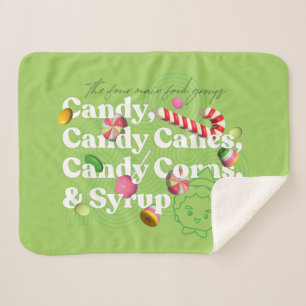 Cobertor Sherpa Elf o Filme Os Quatro Principais Grupos De Comid