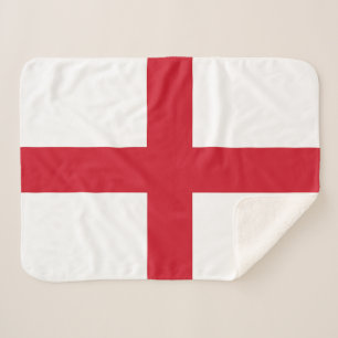 Cobertor Sherpa England Flag