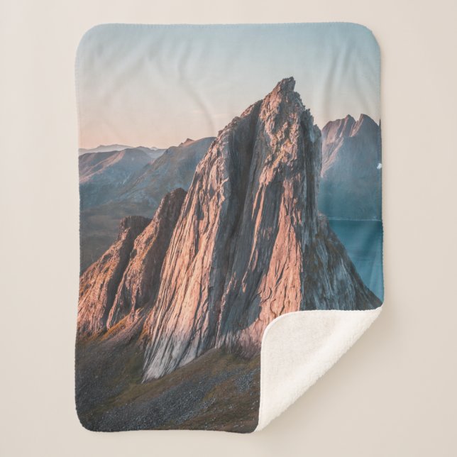 Cobertor Sherpa Epic Mountain Norway (Frente)