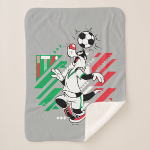 Cobertor Sherpa Equipe Itália de Futebol Gráfico SYLVESTER™