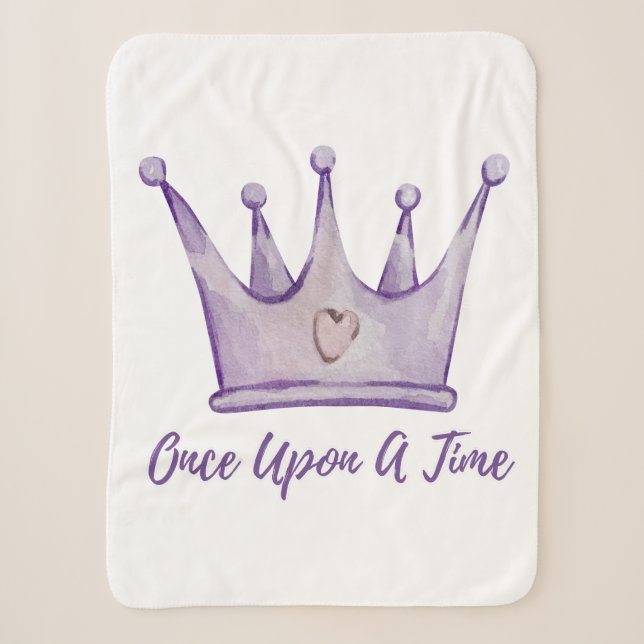 Cobertor Sherpa Era uma vez - Fairytale Baby Blanket (Frente)