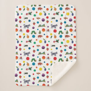 Cobertor Sherpa Eric Carle Eric Carle Animal Pattern