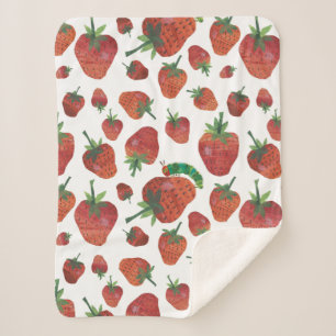 Cobertor Sherpa Eric Carle Lagarta e Morango